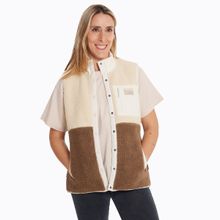 CHALECO MUJER TRINITY SHERPAS