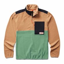 BUZO HOMBRE GEOTEX GRID QTR ZIP